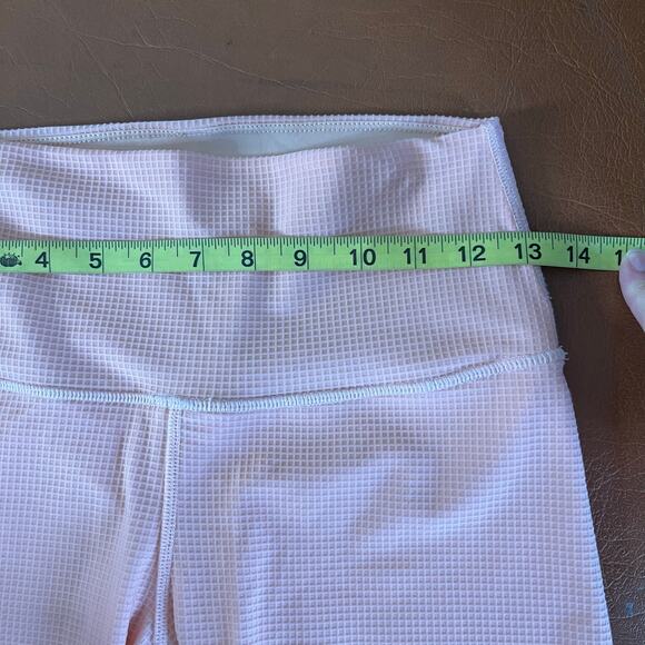 PacSun x Stone Fox Recycled Active Mid Bike Shorts Pink Size Medium Running Gym - Picture 7 of 8